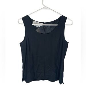 Starington black sleeveless silk women’s top size 4